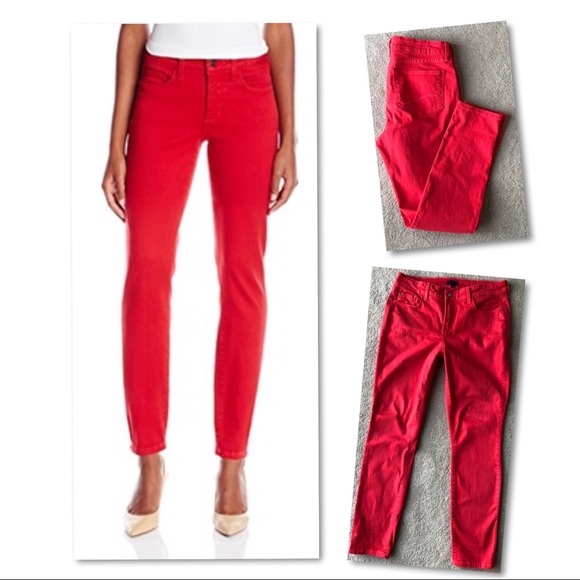 NYDJ Denim - NYDJ jeans red leggings size 10 NYDJ Denim - NYDJ jeans red leggings size 10
